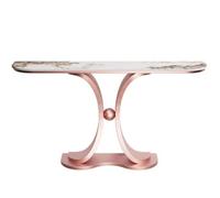 Table Console Étroite pour Entrée,Table D’Appoint Derrière Canapé,Console D’Entrée Moderne avec Plateau Pierre,Meuble Étage pour Salon Bureau Hôtel F,100 * 30 * 80CM