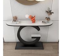 Table console étroite, style nordique derrière le canapé, pour couloir, entrée, salon