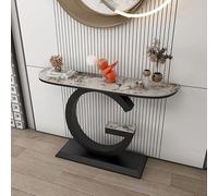 Table console étroite, style nordique derrière le canapé, pour couloir, entrée, salon