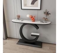 Table console étroite, style nordique derrière le canapé, pour couloir, entrée, salon