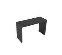 Table console extensible 12 couverts LEONARDO 45/270x120x75cm coloris gris ardoise