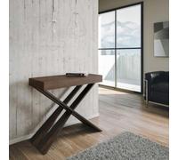 Table console extensible 90x40/190 cm Diago Small structure anthracite
