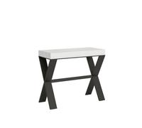 Table console extensible 90x40/196 cm Xenia Small structure anthracite