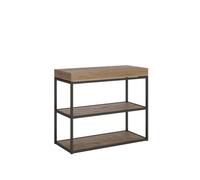Table console extensible 90x40/300 cm Plano Premium structure anthracite