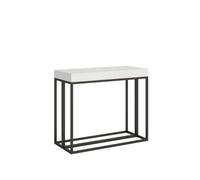 Table console extensible 90x40/300 cm structure Epoca Anthracite