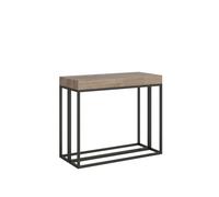 Table console extensible 90x40/300 cm structure Epoca Premium Anthracite