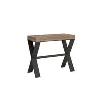 Table console extensible 90x40/300 cm Xenia Premium structure anthracite