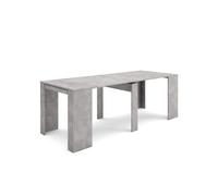 Table console extensible, Console meuble, 220, Pour 10 personnes, Ciment, RF2630