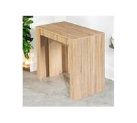 CONCEPT USINE | BELLI - Table Console Extensible en Bois | 2,35 m | Design Moderne | 8 Places avec Extension | Bois Résistant | 75x90x47 cm | Montage Rapide | Parfait pour Salon, Salle à Manger