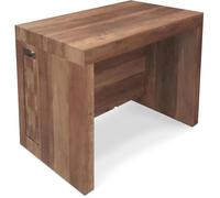 Table Console extensible Loki Vintage Chêne - 12 personnes
