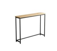 Table console fine et moderne pour couloir, entrée ou derrière un canapé, design compact et polyvalent pour ordinateur portable
