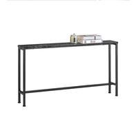 Table Console FSB19-SCH SoBuy - Cadre et 4 Pieds en Fer - L120xP20x65cm - Noir