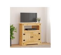 vidaXL Table console Gamme Corona Pin mexicain 80x43x78 cm Marron G