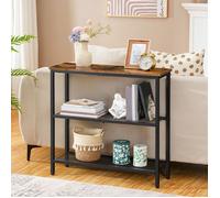 Table Console - HOOBRO - EBF73XG01 - Marron Rustique - Métal - Style Industriel