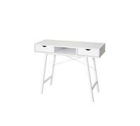 Table console MENDLER HWC-E92, 100x40cm blanc Blanc G