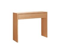 Table console, meuble console avec 1 tiroir coloris cerisier - longueur 100 x profondeur 30 x hauteur 76 cm - PEGANE - Marron G