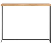 Table console minimaliste Lille 120 cm, bois massif