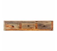 Table Console Murale 100x25x20 cm Bois Massif 3 Tiroirs | Bois massif tropical, palissandre, bois de rose, grains riches, 3 tiroirs, couloir, entree, decoration interieure