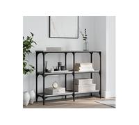 Vidaxl Table Console Sonoma Gris 100x29x75 Cm Bois D'ingénierie Gris