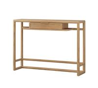 Table console, Table console extra longue de 47,24 pouces, table de canapé en bois derrière le canapé étroit et long, table d'appoint d'entrée avec tiroirs for salon, couloir, hall d'entrée, entrée ,