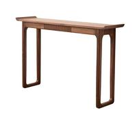 Table Console Table De Console D'entrée en Bois Massif De Style Chinois Bureau À La Maison Table Étroite De Couloir avec Tiroir pour Le Foyer Et Le Salon(120x32x85cm/47.2x12.6x33.5in)