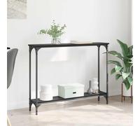 vidaXL Table console Chêne Sonoma – Bois d'ingénierie 75x22,5x75 cm – Multicolore