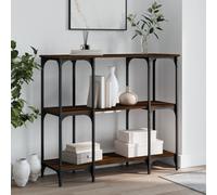 Vidaxl Table Console chêne Marron 102x35x90 Cm Bois D'ingénierie