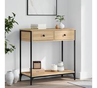 Table Console Table de Couloir Bout de Canapé Entrée Bois d'Ingénierie vidaXL