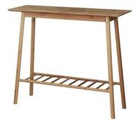 Table console table d'entrée coloris naturel - Longueur 90 x Profondeur 30 x Hauteur 76 cm -JUANIO- Naturel G