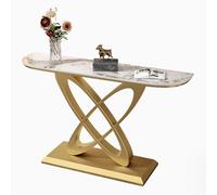 Table console - Table d'entrée contemporaine, accentuée pour le salon et l'entrée, parfaite comme table de canapé ou derrière le canapé