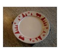 TABLE&COOK Assiette à dessert 'vache rouge' (lot de 6) - F361000328D0164