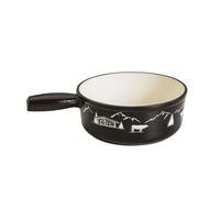 Table&cook Poêlon savoyard en fonte émaillée 22cm noir - 3008189BLK-22