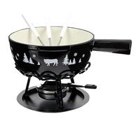 Service à fondue 3 fourchettes noir Tableandcook DTSANSAFN noir G