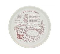 Tourtière - TABLE&COOK - TFT301-01010T - 30 cm - Grès - Blanc mat