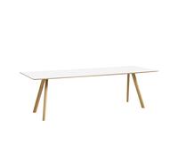 HAY Table de salle à manger Copenhague CPH30 - white laminate - vernis à base d'eau - 250 x 90 cm