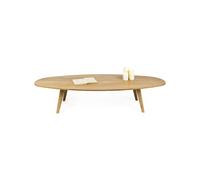 TABLE COUCHEE OVALE /III, 170x70 cm, TABLE EN BOIS, CHÊNE MASSIF, COULEUR NATURELLE