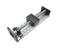 Table coulissante à double rail avec guidage linéaire 1204/1605/1610, plateforme à vis à billes, axe de déplacement XYZ, 2/4 glissières, charge maximale 80 kg (SFU1610, table 100 x 80, 1000 mm)