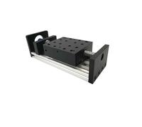 Table coulissante à double rail, largeur 80 mm, axe XYZ, guidage linéaire vis billes CNC, 4 glissières 1204/1605/1610, charge kg(SFU1605 100x80 table,450mm Stroke)