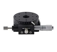 Table coulissante à platine linéaire ZenithAur RSP60 L Plate-forme à déplacement manuel de 60 mm avec micromètre pour mesure expérimentale optique et positionnement de précision