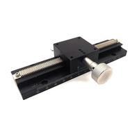 Table coulissante à queue d'aronde axe X LWX60 - Plateforme de déplacement manuel de précision for un mouvement précis(150x100mm)