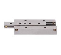 Table coulissante linéaire axe X guide de plate-forme manuelle étape à billes Cr12 CY2045 20x45mm