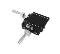Table coulissante linéaire optique à axe XY, 1 pièce - Plateforme de déplacement manuel de haute précision for un positionnement précis(Center,Cross Roller Guide 40mm)