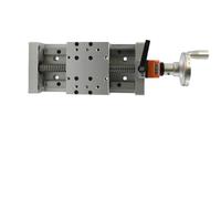 Table coulissante manuelle, course de 50 à 1000 mm, vis de type T, actionneur linéaire, affichage numérique, compteur de position, rail linéaire 120 kg, XYZ(Horizontal Display,200mm Stroke)