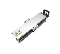 Table coulissante semi-fermée de 120 mm de large, étanche à la poussière, vis à billes, rail linéaire, module fermé, axe de volant(86 Bracket+Cover)