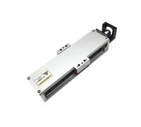 Table coulissante semi-fermée de 120 mm de large, étanche à la poussière, vis à billes, rail linéaire, module fermé, axe de volant(57 Bracket+Cover)