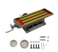 Table croisée, table de fraisage, 270 x 125 mm, table croisée, perceuse, fraiseuse en métal, nouvelle table croisée XY, table de fraisage, table de forage, table de coordonnées, mini perceuse à banc