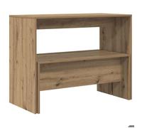 Table cuisine 2 personnes + 2 chaises Brun - LEMON® Ensemble table à manger et bancs 3 pcs - Bois d'ingénierie 202 - Soldes