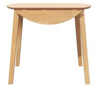 Table cuisine CLOUD, Brun Table à manger - Design Élégant - naturel bois massif et caoutchouc tt553