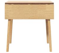 Table cuisine CLOUD, Brun Table à manger - Design Élégant - naturel bois massif et caoutchouc tt558