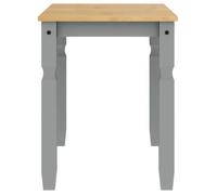 Table cuisine CLOUD, Gris Table à manger - Design Élégant - Corona gris 112x60x75 cm - bois massif de pin tt526